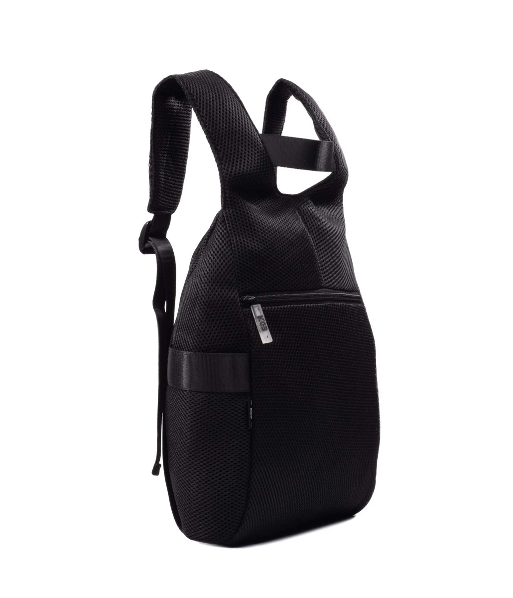 Mochila Mediana Antirrobo 3D KCB 2361 Negro - Imagen 2