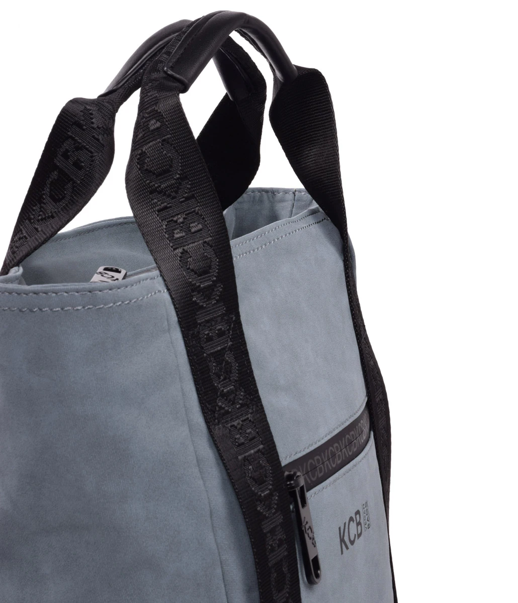 Mochila Pequeña 2 Asas KCB 2701 Jeans - Imagen 5