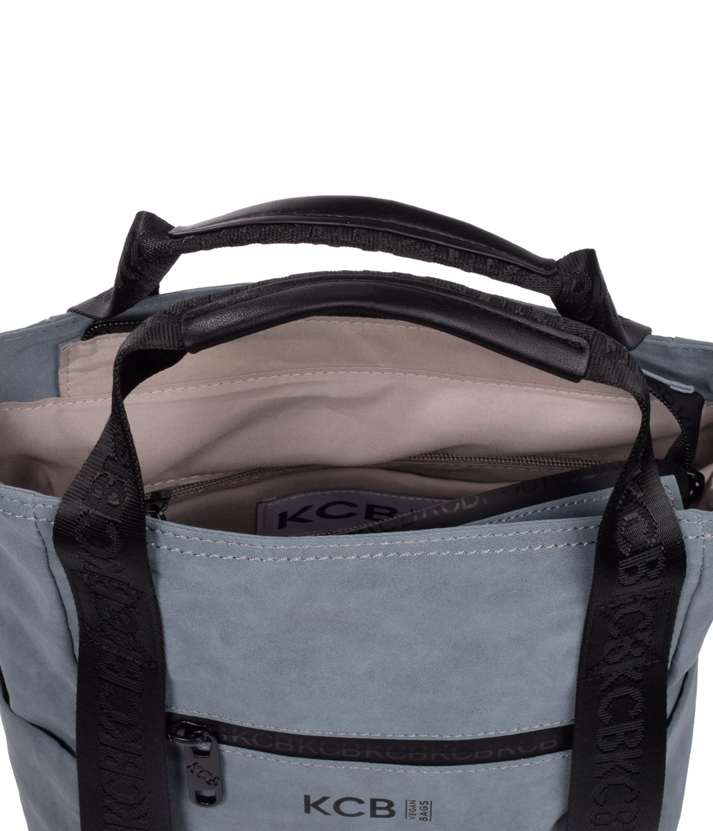 Mochila Pequeña 2 Asas KCB 2701 Jeans - Imagen 6