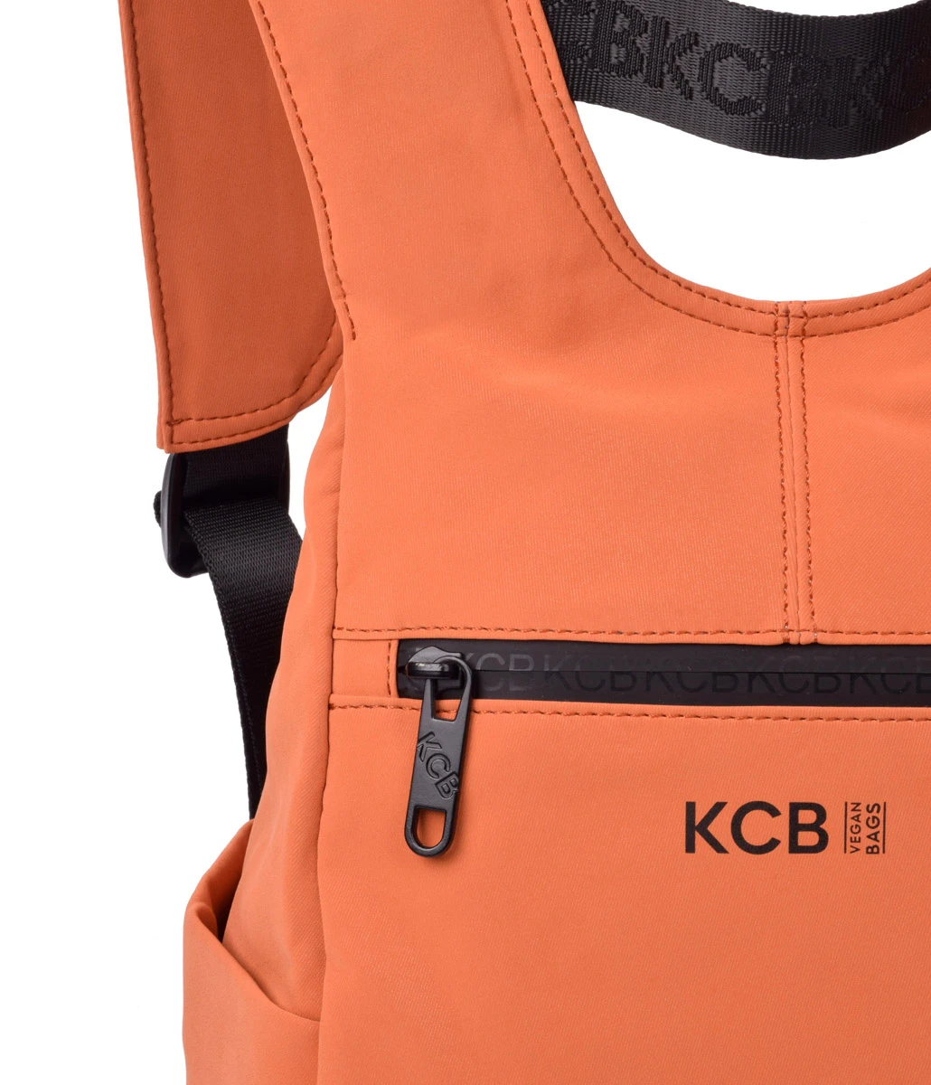 Mochila Pequeña Apertura Trasera KCB 2704 Naranja - Imagen 4