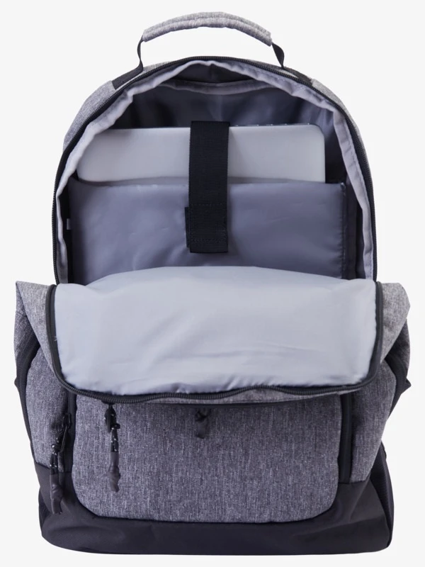 Mochila Escolar Quiksilver AQYBP03132-SGRH 1969 Special M Gris - Imagen 2