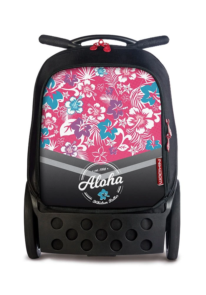 Mochila Escolar Con Ruedas Nikidom Roller Aloha